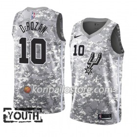 San Antonio Spurs DeMar DeRozan 10 2018-19 Nike Harmaa Lasten Pelipaidat Swingman